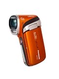 Panasonic WA2 Full HD MP4 Vertical Camcorder - Orange (14MP, 3M Waterproof, 15x Intelligent Zoom, Panorama Mode, EIS, Eye-Fi Ready, SD Card Recording, Face Recognition) 2.6 inch LCD