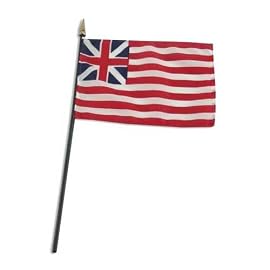 Grand Union or Continental flag 4 x 6 inch