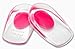 WeTreatFeet Premium Shock-Absorbing Gel Heel Cups (Small/Medium (Pink))