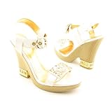 ROCAWEAR Sarinna Platforms Wedges Shoes White Womens 41Sj2PqkJDL. SL160 ROCAWEAR Sarinna Platforms Wedges Shoes White Womens