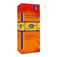 Die Rechenbox Klasse 3, Mal und Geteilt Kartenkarten Zahlenraum bis 100, Klasse 3