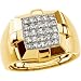14kt Yellow Gold Diamond Ring Size 11 (3/4ct, I1, HI)