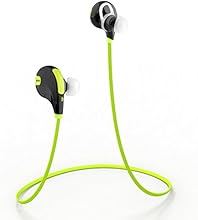 Aukey&reg; EP-B4 auriculares Bluetooth 4.0 inalambricos para correr cascos deportivos de manos libre para Iphone,Samsung,tablet,PC etc(Verde)