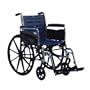Invacare LightWeight Tracer EX2 Wheelchair 18" with Swingaway Footrest-Blue (Folding, Assembled)