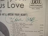 Toney Jr, Oscar LP Signed Autograph For Your Precious Love R&B Soul