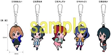 SHIROBAKO¼ÛÊÞº Rubber Strap Key ChainSet SHIROBAKO with photo