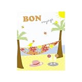 Soul Sherbet Beach Design Bon Voyage Greeting Card
