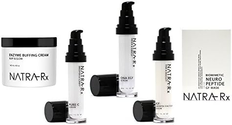 Natra Rx Professional Grade DIY Home Skincare (No Scrubber Tool) Full Set - Get Clinic Quality Results From Home - Complete Home Skincare Treatment