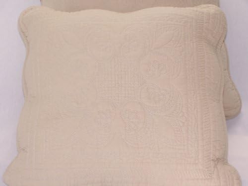 French Tile Pillow in Beige