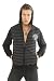 Indigo Star Respect Striped Black Rocker Hooded Hoodie Jacket Cardigan