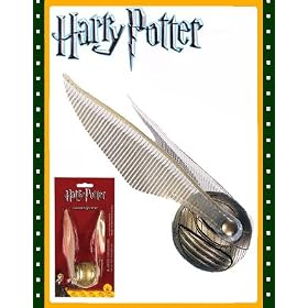 Harry Potter Golden Snitch Quidditch Ball Replica Toy by Harry Potter