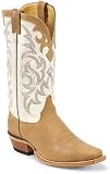 Men's Justin BENT RAIL 13" Two Tone Western Cowboy Boots
