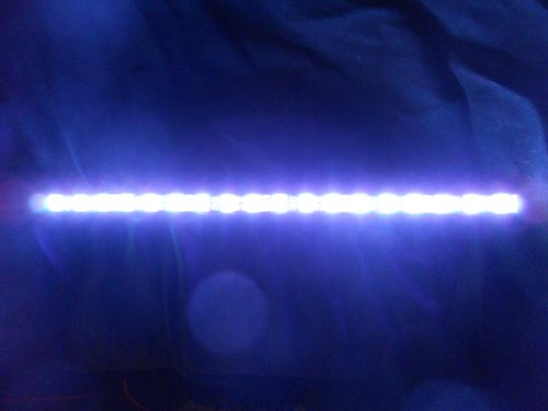 RadLites White Accent, Engine Flexible LED Lighting Kit, 36 Super Bright LED's, Waterproof Flexible Self Adhesive Strips Complete with Installation Kit!