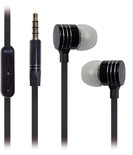 PRIZEWELL High Quality In-ear 3.5mm Handsfree Noise Isolation Stereo earphones-Black