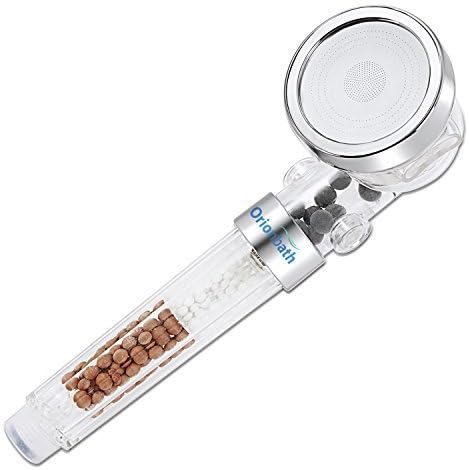 Orionbath Handheld Shower Head High Pressure Magnetic Negative Ion Dechlorination in 3 Styles Spray
