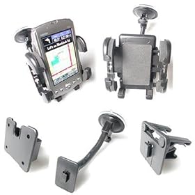 Gilsson Universal Holder Suction /Air Vent Clip Mount for iPhone Blackberry SmartphoneGarmin Nuvi Magellan Roadmate GPS