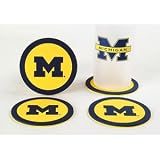 Michigan Wolverines NCAA Coaster Set (4 Pack)