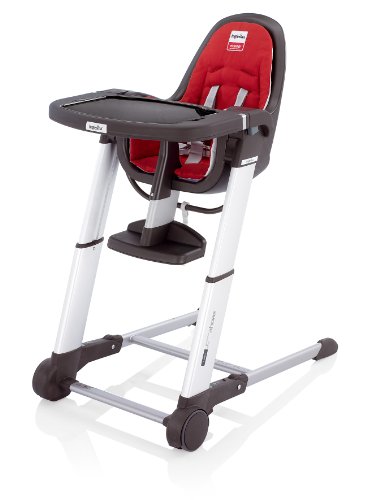 Inglesina Zuma Gray Highchair Red