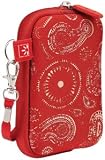 CASE LOGIC UNZT-2RD Universal Neoprene Small Trend Zipper Shuttle (Tomato Red)