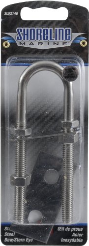Shoreline Marine Stainless Steel Bow/Stern Eye, 