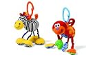 Monkey - Jittery Jungle Pals - Attach to Cots, prams, pushchairs - The go...