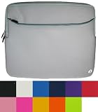Assorted Colors - Extra Pocket Neorpene Laptop Sleeve Case with Compatible with Acer 15.4-inch Aspire - Extensa - TravelMate - Ferrari Laptop (Laptop NOT included)
