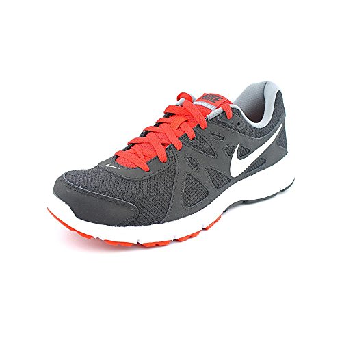 Nike Men s NIKE REVOLUTION 2 RUNNING SHOES 11 Men US (BLACK/WHITE/VARSITY RED/CL GRY)