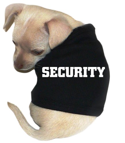 Pet Tease Security Dog Tank, Extra Large, Black