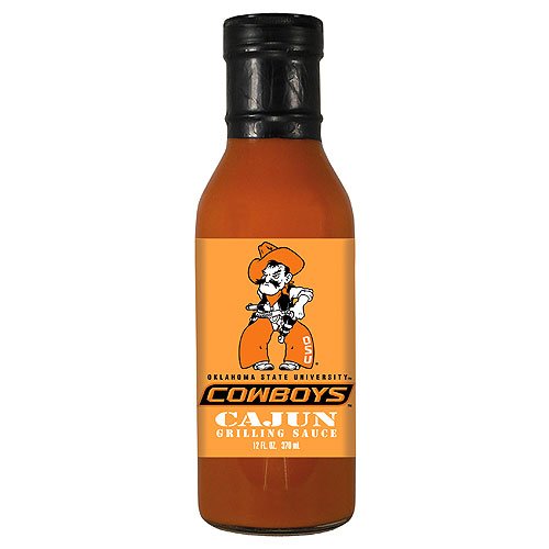 Oklahoma State Cowboys NCAA Cajun Grilling Sauce - 12oz by Hot Sauce Harry