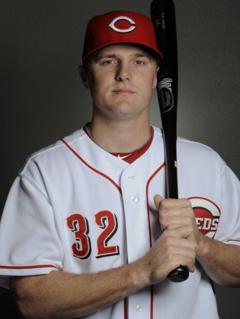 Cincinnati Reds Photo Day, GOODYEAR, AZ - FEBRUARY 20: Jay Bruce Photographic Poster Print by Rob Tringali, 12x16