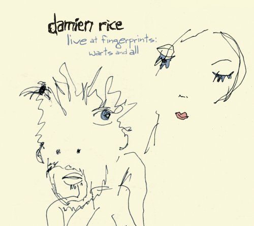 Live At Fingerprints Warts & All by Damien Rice album cover