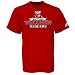 Adidas Wisconsin Badgers Cardinal Bracket Buster T-shirt