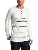 Cohesive Men's Jaxs Henley, Vintage White, Small