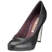 Buffalo London 9629X-442 nappa buff black 01, Damen Pumps, schwarz, (black 1)
