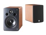 Q Acoustics 1020i Bookshelf Speakers - Cherry Finish