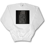 KIKE CALVO vintage camera collection - Picture of a Vintage Twin Lens reflex TLR camera - Sweatshirts