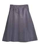 Sigrid Olsen Gray Faux Suede Skirt 6P