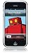 GelaSkins - Red Robot Leaving the City for iPhone