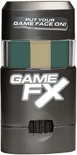 NCAA Any Team GFX28 GameFX Sports Face Paint, Dispenser, Green/Gold/Green