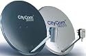 Kathrein CCP 601/W Cityco Satelliten-Parabolanntenne mit LNB, 60 cm wei&szlig;