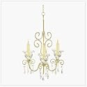 Shabby Elegance Scrollwork Candleholder - Style 38369