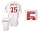 Cole Hamels Philadelphia Phillies Autographed Majestic Authentic Jersey with 2008 World Series MVP Inscription