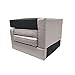 Divano Roma Furniture - Linen Loveseat/Sofa - 73 Inch