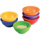 Oggi Melamine 6-Piece Pinch Bowl Set, Assorted Colors
