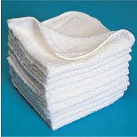 Scalpmaster Wash Cloth 1 lb White (Pack of 12)