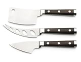LATTE VIVO WENGHE  Set of 3 Cheese Knives