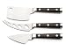 LATTE VIVO WENGHE' Set of 3 Cheese Knives