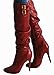 Breckelle's Knee High Stiletto Heels Dress Boots Bsbrandi-12