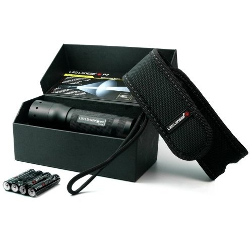 Zweibrüder LED Lenser P7 Taschenlampe (1x Cree LED, 4x AAA) schwarz