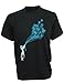 SODAtees banksy Jelly Fish underwater balloon Men's T-SHIRT graphic tee